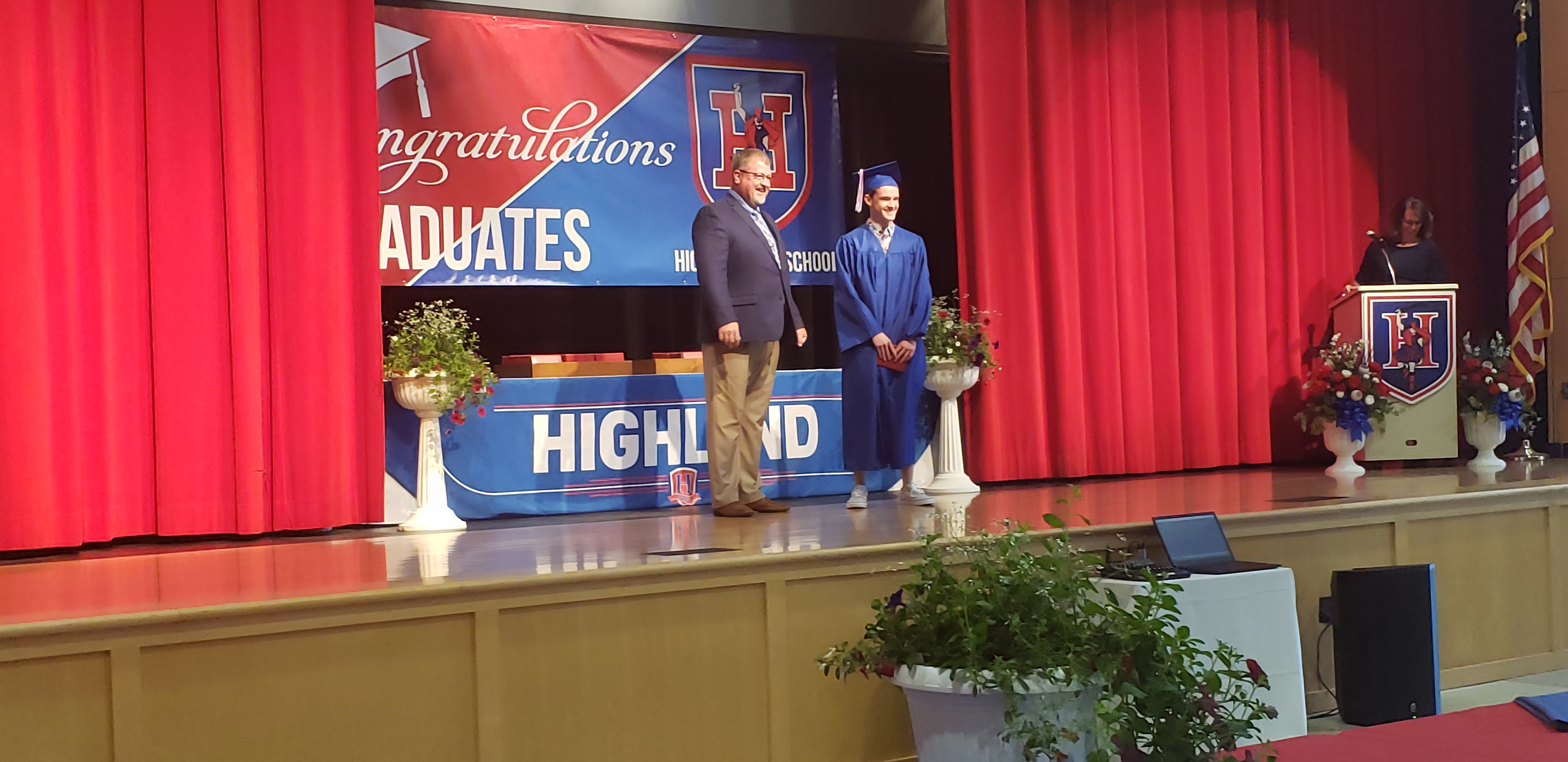 Highland High School Graduation Photos by Rob Hamilton Morrow